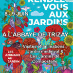 Rdv aux jardins 2019 programme Abbaye de Trizay