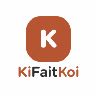 Logo minimaliste moderne avec lettre K